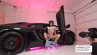 BTS - CC Doll Spreads Her Ass In A Heated Photo Session!