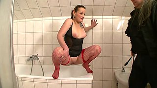 German bdsm, peeing, punishment bdsm
