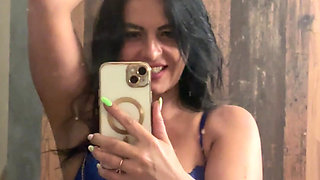 Thong & Bra Mirror Tease - Soft, Slow, Seductive