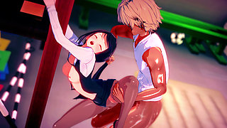 VA-11 HALL-A: Cyberpunk Bartender Action (Jill Stingray) - 3D Hentai Animation 3