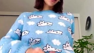 Madeline amateur teen enjoys a solo masturbation