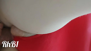 He Came Inside Me. His Semen Is Leaking From My Pussy Onto My Panties.