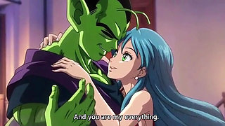 Beautiful milf fucked hard by a monster 3D animation