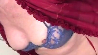 Hairy big ass chick gets sprayed on her face