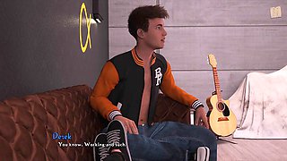 Hentai visual novel featuring big boobs and steamy erotic stories