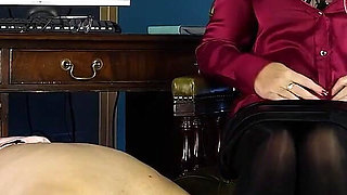 New Employee's Seduction Part 3: Slave Mila’s Tongue Goes Deep Into Lesbian Boss Lady Sara Borgia’s Pussy