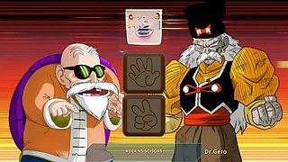 Big tits, old man, animation sex