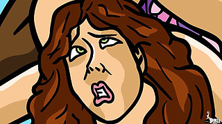 Curvy Wife Cheats on Her Husband While on Vacation