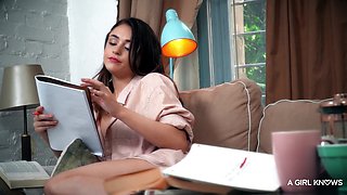 Alya's Hot Lesbian Affair Sparks Relaxing Wild Passion