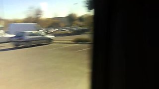 Amateur coeds voyeur fucking in public place