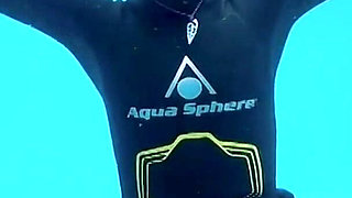 Underwater Wetsuit JOI in My Private Pool