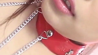 Sexy Japan Babes Scene-4_sexy Japanese Woman Nana Otone in Latex Lingerie Enjoys a Creampie