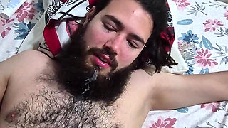 Milk From My Boobs on the Beard of My Neighbor