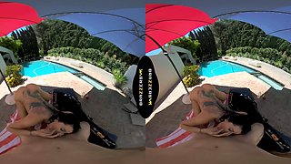 BRAZZERS - Romi Rain Gets Fondled, Taunted, And Smashed After A Tension-Calming Rubdown