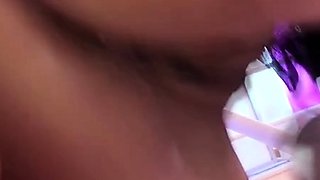 Clit Licks - Lesbian slut moans in pleasure as lover fucks