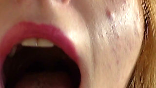 I Am Begging You to Cum on My Tongue