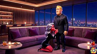 Luxury Restaurant Romance - AI Manga porn ASMR