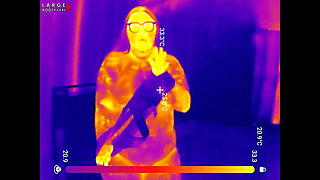 Sports Bra Try-on, Boob Bounce Tests, Naked Twerk Tease Thermal POV