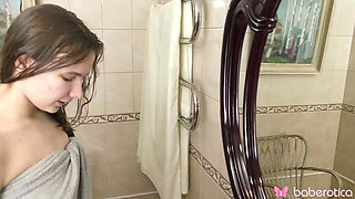 Madison Gets Out of the Shower to Masturbate for Us at Baberotica