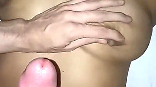 He Comes Out of the Bathroom Asking for a Towel to Dry off and What I Do Is Finish on His Face and Now He Has to Take a Bath Aga