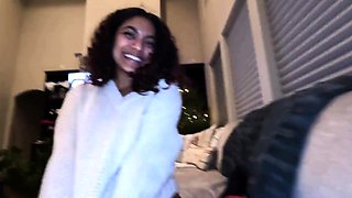 Christmas Creampie 7 Times He Came!