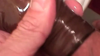 Black Cock Down Used condom