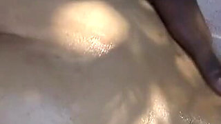 Busty babe screwed by a big black cock