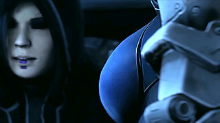 Ava - Futa Spaceship Commander Fuck & Creampie 3D Porn