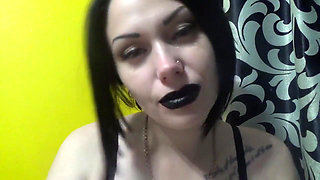 Black lips French close up kissing & riding u