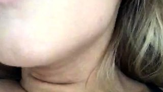 Blonde tight pussy babe solo toy fun in glamour masturbation