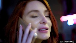 Inviting Jax Slayher and Lacy Lennon - redhead action - Blacked Raw