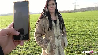 Berlin Gothic Girl Doreen Pickup And Fuck At Street Casting With Dirty Doreen
