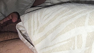 Step mom Was Caught naked by Her Seductive step son and handjob his dick