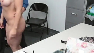 Love blonde MILF rammed by the LP officer