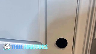 Pounding hot babe Vanessa Skye gets banged hard by a tattooed muscular guy - true amateurs