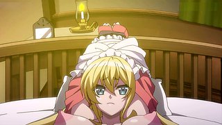 The caretaker has his way with the princess in this animated hentai