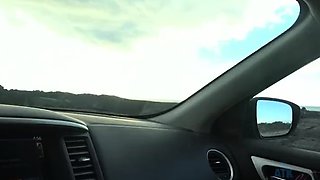 Emma Hix sucks your cock in the car (POV Style)