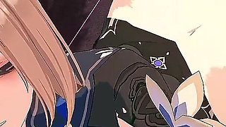 Honkai Star Rail - Aponia Rough Sex - 3D Hentai Sex Animation
