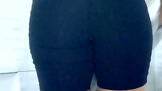 I Went to the Gym and Ended up Masturbating in the Bathroom My Hairy Pussy