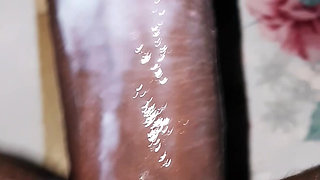 I drooled my boy's cock in front of the cuckold.