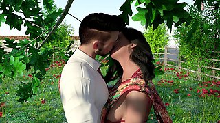 Indian bhabhi Your Savita Bhabhi has a wild orgy in the garden with her devar