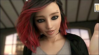 Becoming a rockstar, 3d anime project, visual hentai