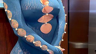 Karmen Karma Gets Stretched On Hotel Balcony By BBC