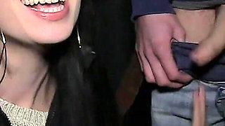 Cum Slut Cock Addict Tiffany Naylor Loves Being on Her Knees Sucking off Doggers Cocks