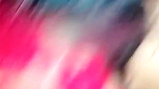 Holi Special: Stepdad Fucks Horny Stepdaughter in Bathroom with Red Gulal All Over Her Big Tits