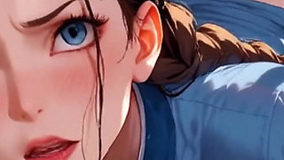 Anime Ai: the Cleaning Girl Sees My Cock and Can't Resist It.