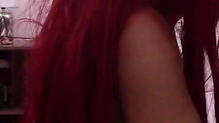 MILF with Perfect Tits Gives a Blowjob with a Huge Cumshot in Her Throat