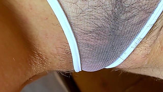 Vika - Sexy Secretary Panty Flashing