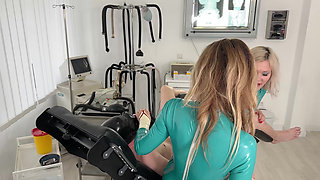 Tales From the Rubber Clinic Perv Gets Full Treatment From Davina Dust and Lucie Sexy Domination Part 1