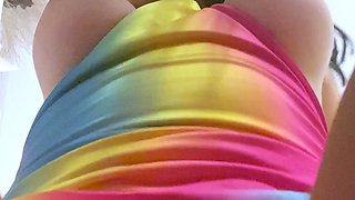 Great Big Boobs On Masturbating Redhead